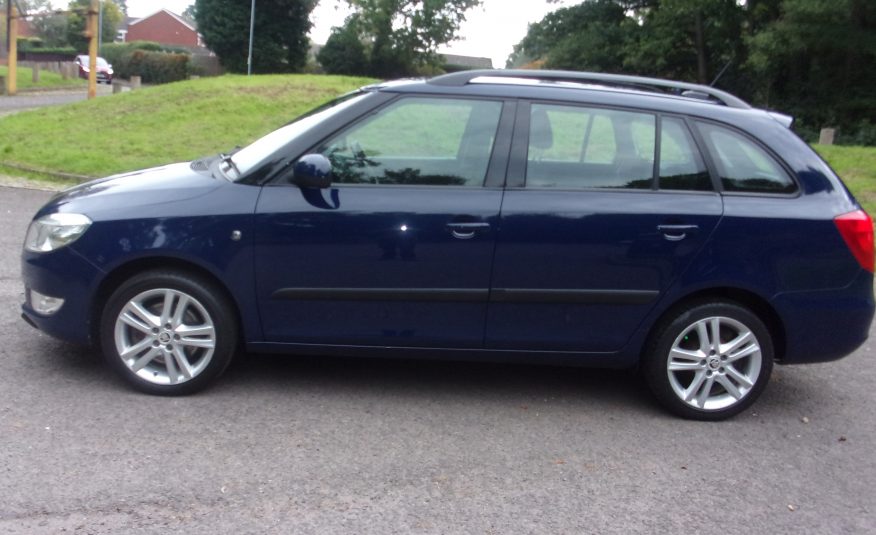2014 63 Skoda Fabia Elegance 1.6cc TDI CR 105 Bhp Estate