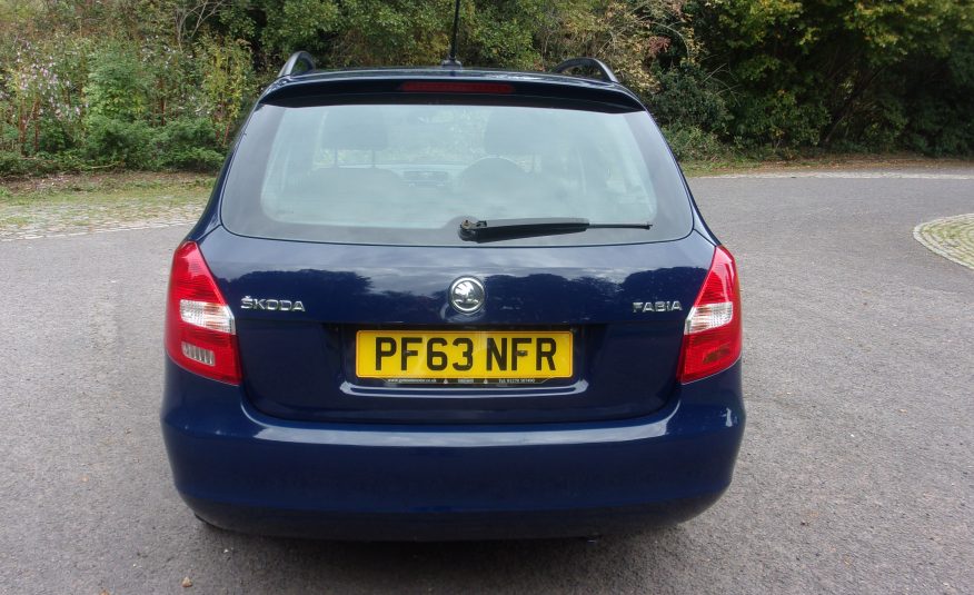 2014 63 Skoda Fabia Elegance 1.6cc TDI CR 105 Bhp Estate