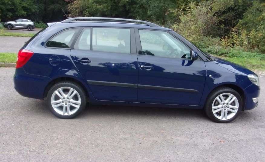 2014 63 Skoda Fabia Elegance 1.6cc TDI CR 105 Bhp Estate