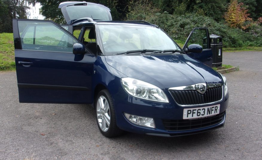2014 63 Skoda Fabia Elegance 1.6cc TDI CR 105 Bhp Estate