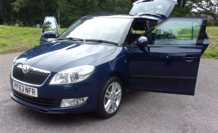 2014 63 Skoda Fabia Elegance 1.6cc TDI CR 105 Bhp Estate