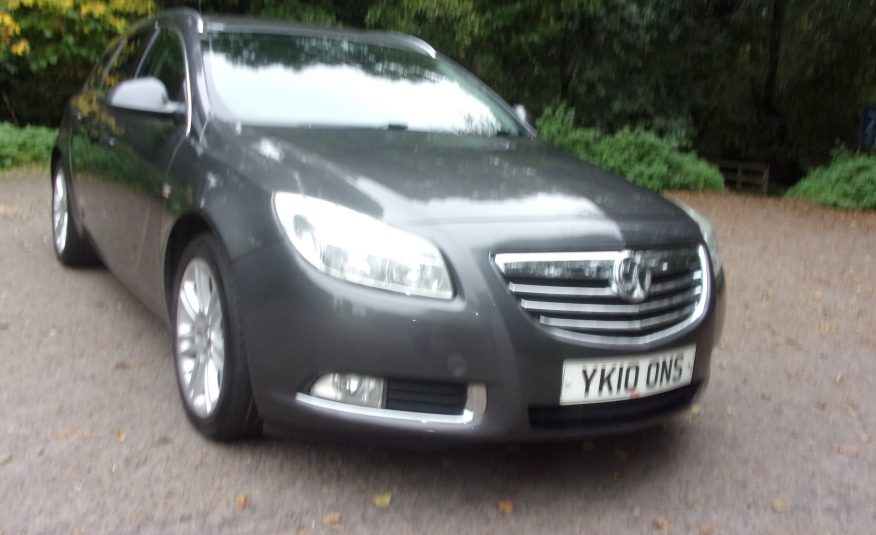 2010 10 Vauxhall Insignia Exclusive 2.0cc 160 Bhp CDTI Estate