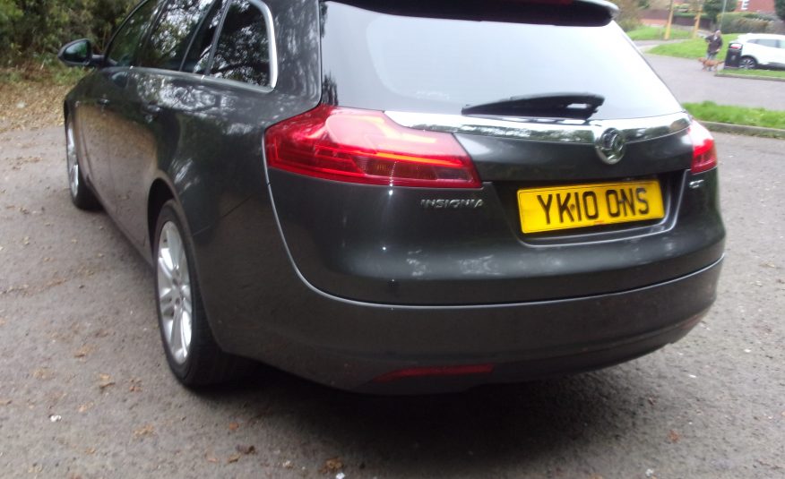 2010 10 Vauxhall Insignia Exclusive 2.0cc 160 Bhp CDTI Estate