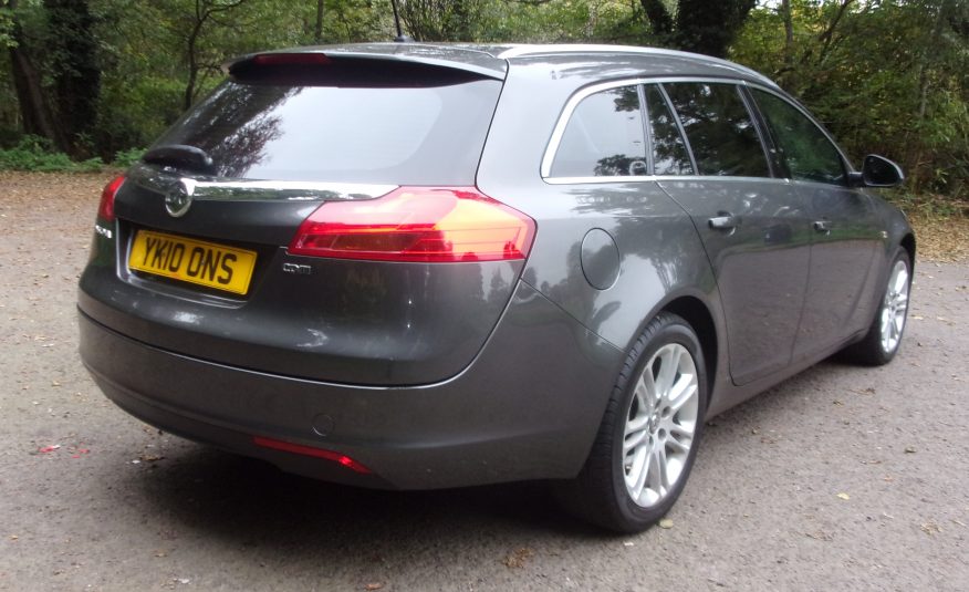 2010 10 Vauxhall Insignia Exclusive 2.0cc 160 Bhp CDTI Estate