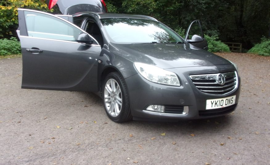 2010 10 Vauxhall Insignia Exclusive 2.0cc 160 Bhp CDTI Estate