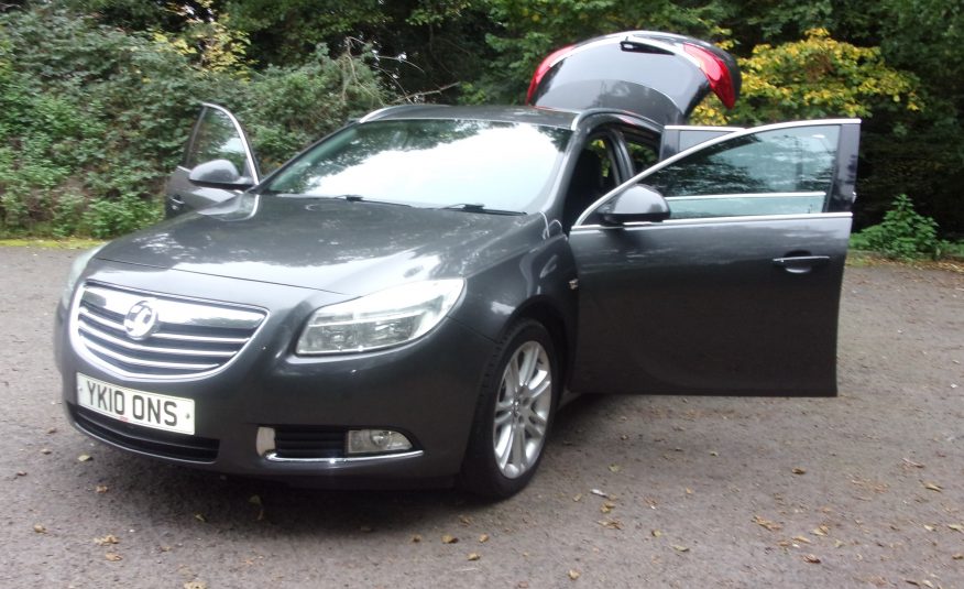 2010 10 Vauxhall Insignia Exclusive 2.0cc 160 Bhp CDTI Estate
