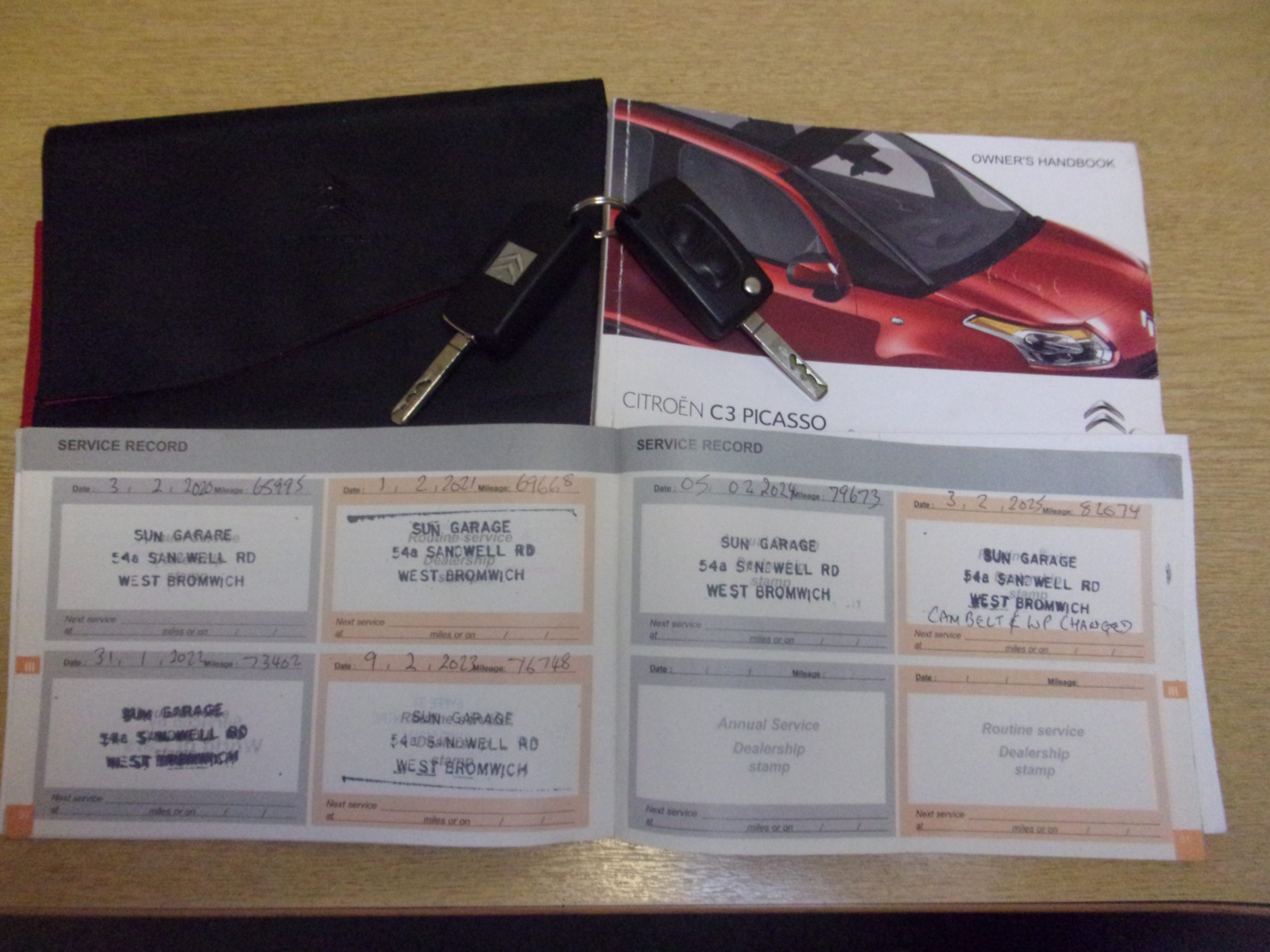 2011 61 Citroen C3 Picasso Backcherry 1.6HDI